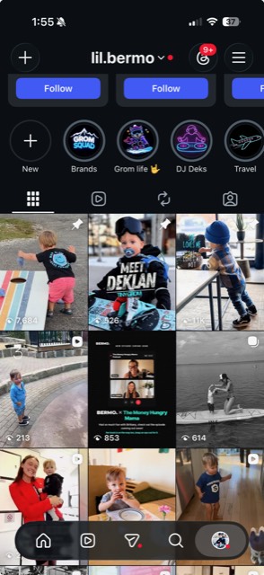 The @Lil.Bermo Instagram profile