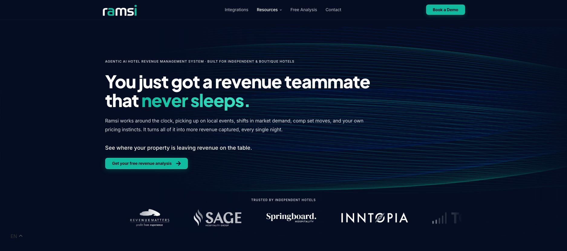 The Ramsi website BERMO designed and built